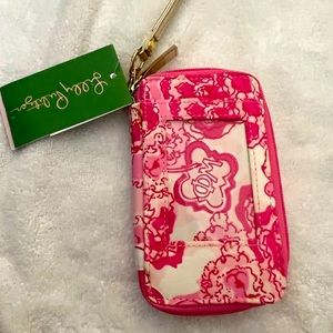 Lilly Pulitzer carded ID wristlet